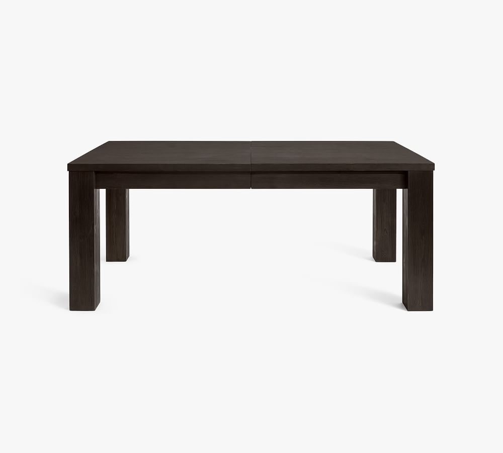 Folsom Storage Extending Dining Table, Charcoal - Image 1