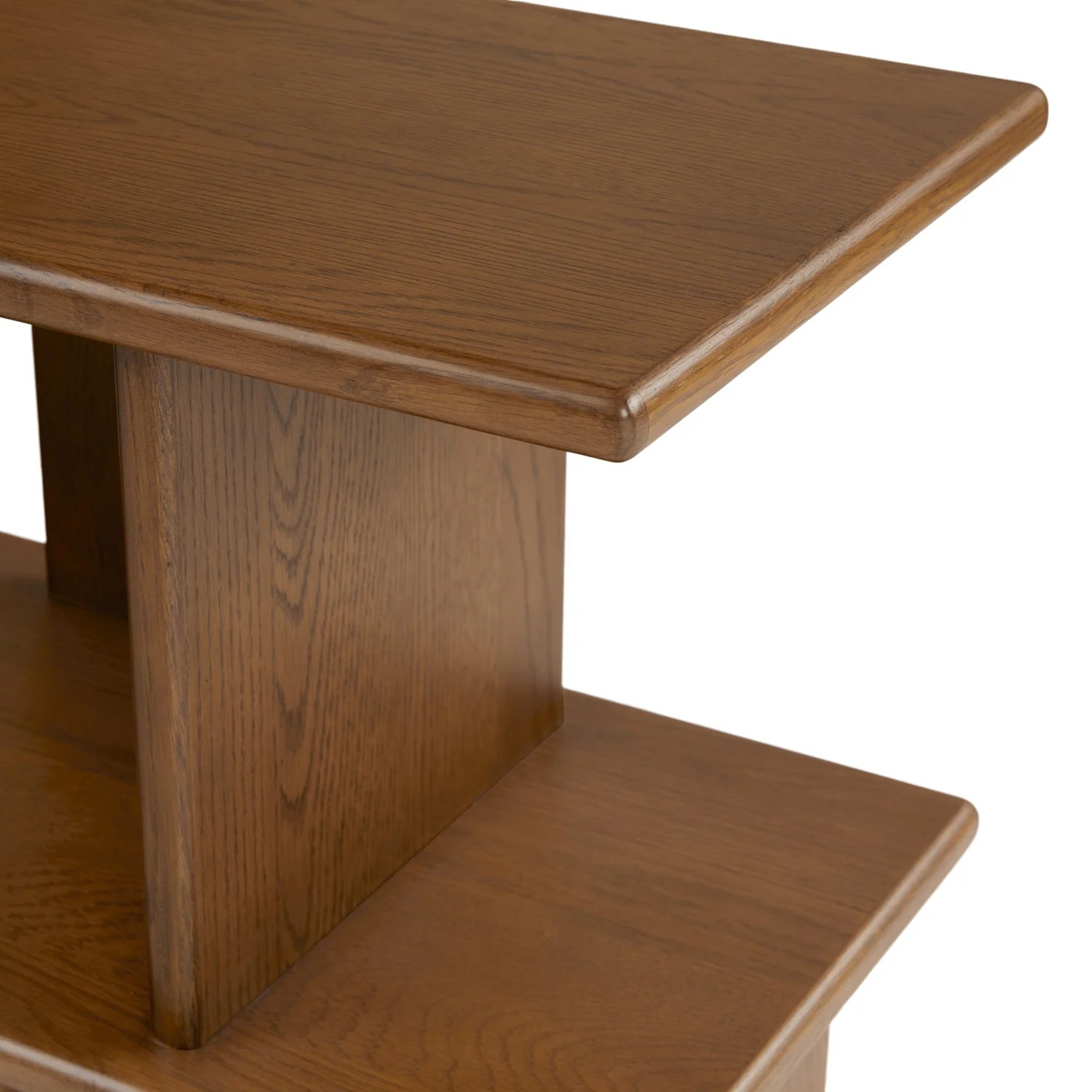 Lafora 72" Bookcase, Short - Smoked Oak - Image 3