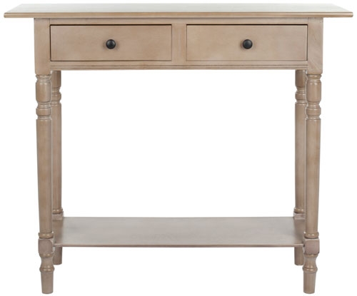 Rosemary 2 Drawer Console - Vintage Grey - Arlo Home - Image 0
