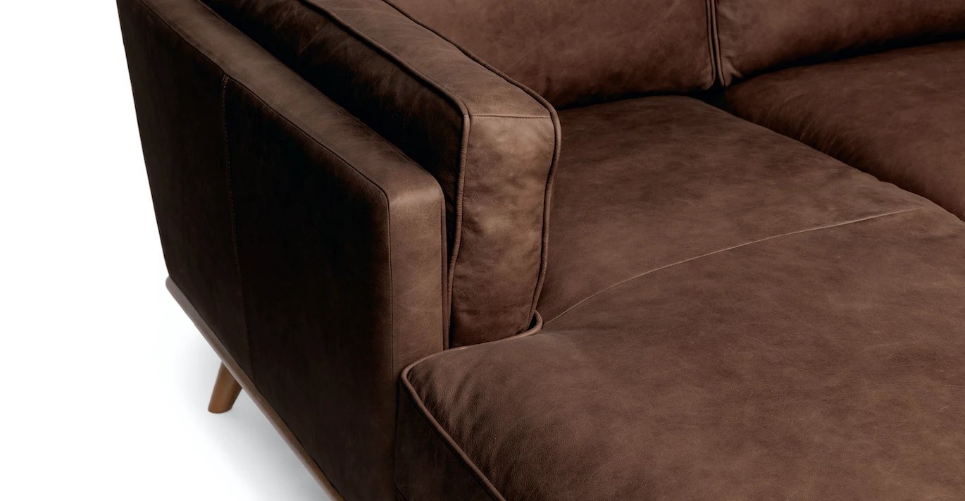 Timber Charme Chocolat Left Sectional - Image 6