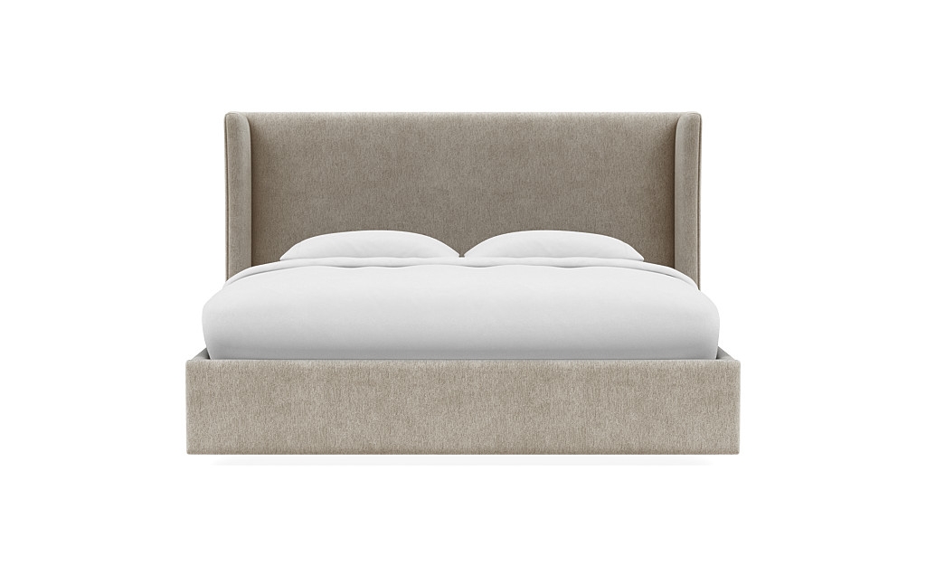 Graham Upholstered Bed - king 55" headboard height - No Storage Opt - Image 0