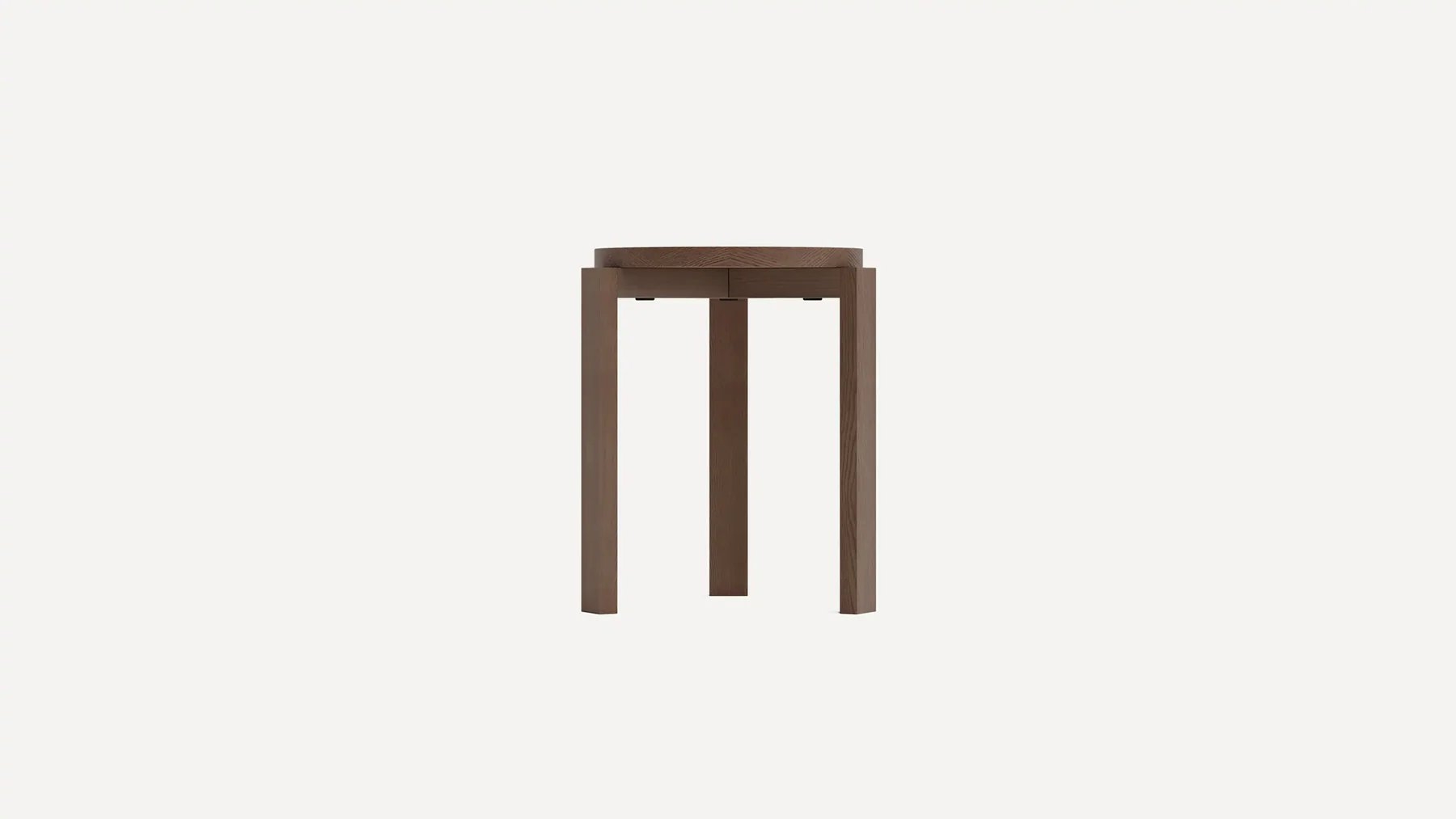 Index Stool - Walnut - Wood - Image 4