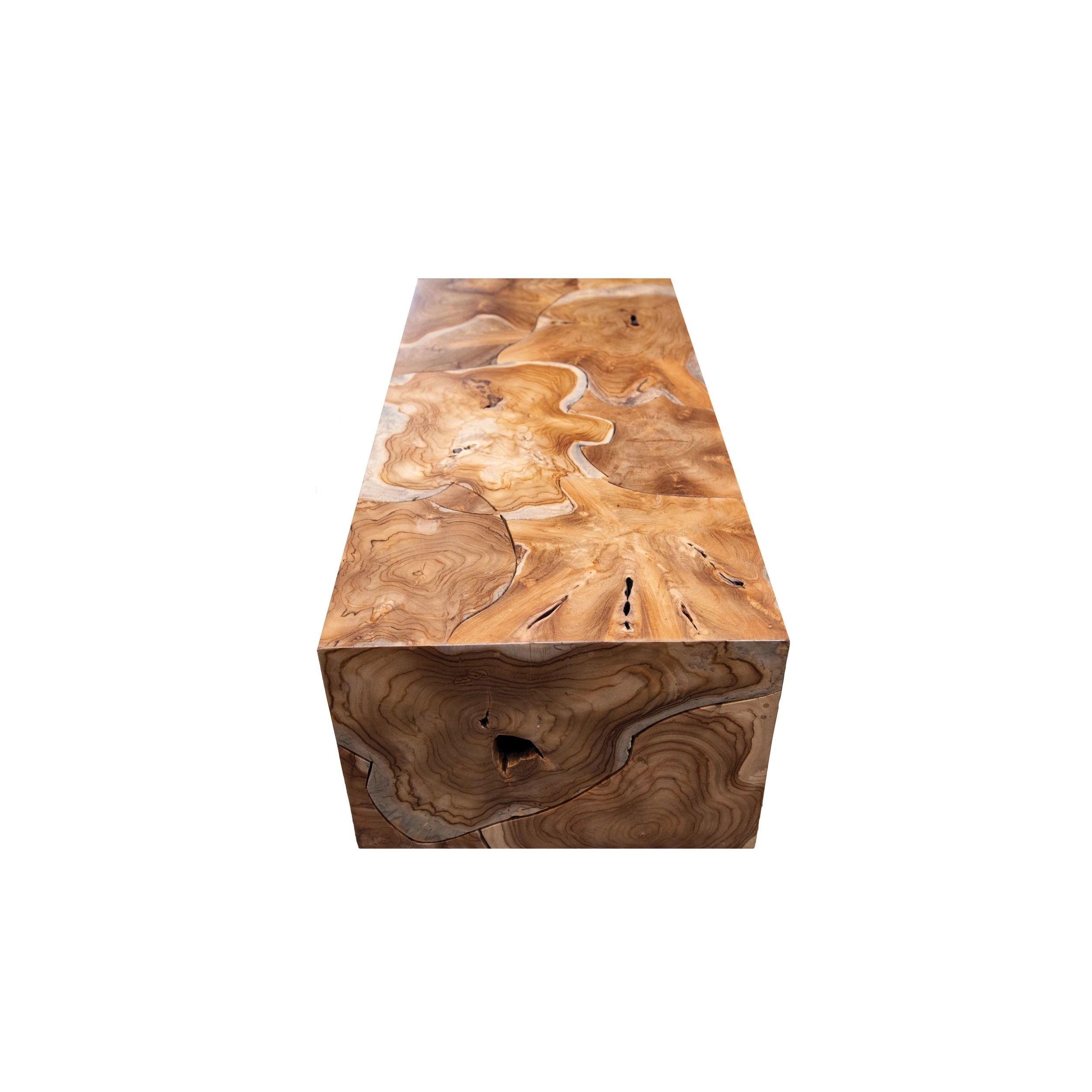 Wood Coffee Table - Image 4