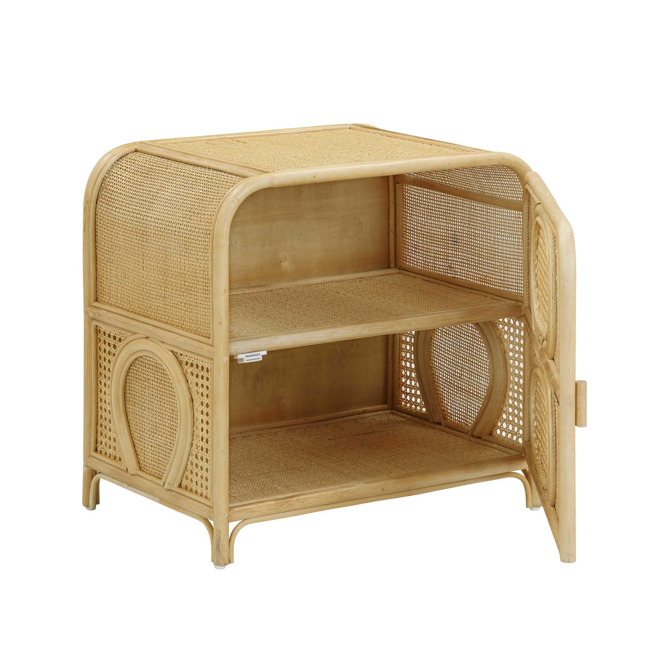 Tina Natural Rattan Nightstand - Image 3