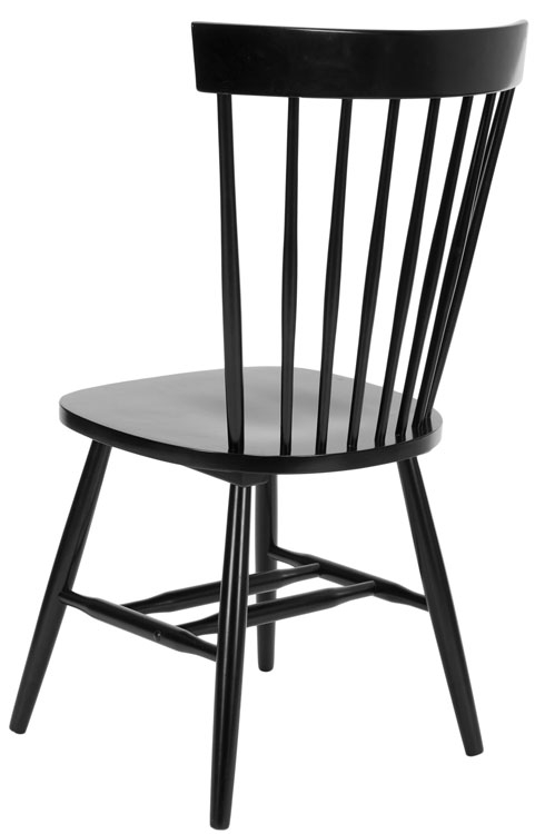 Parker 17''H Spindle Dining Chair (Set Of 2) - Black - Arlo Home - Image 3