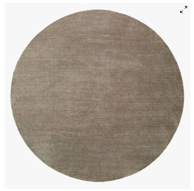 Evergreen Brown Indoor 10' x 10' Handmade Rug - Image 0