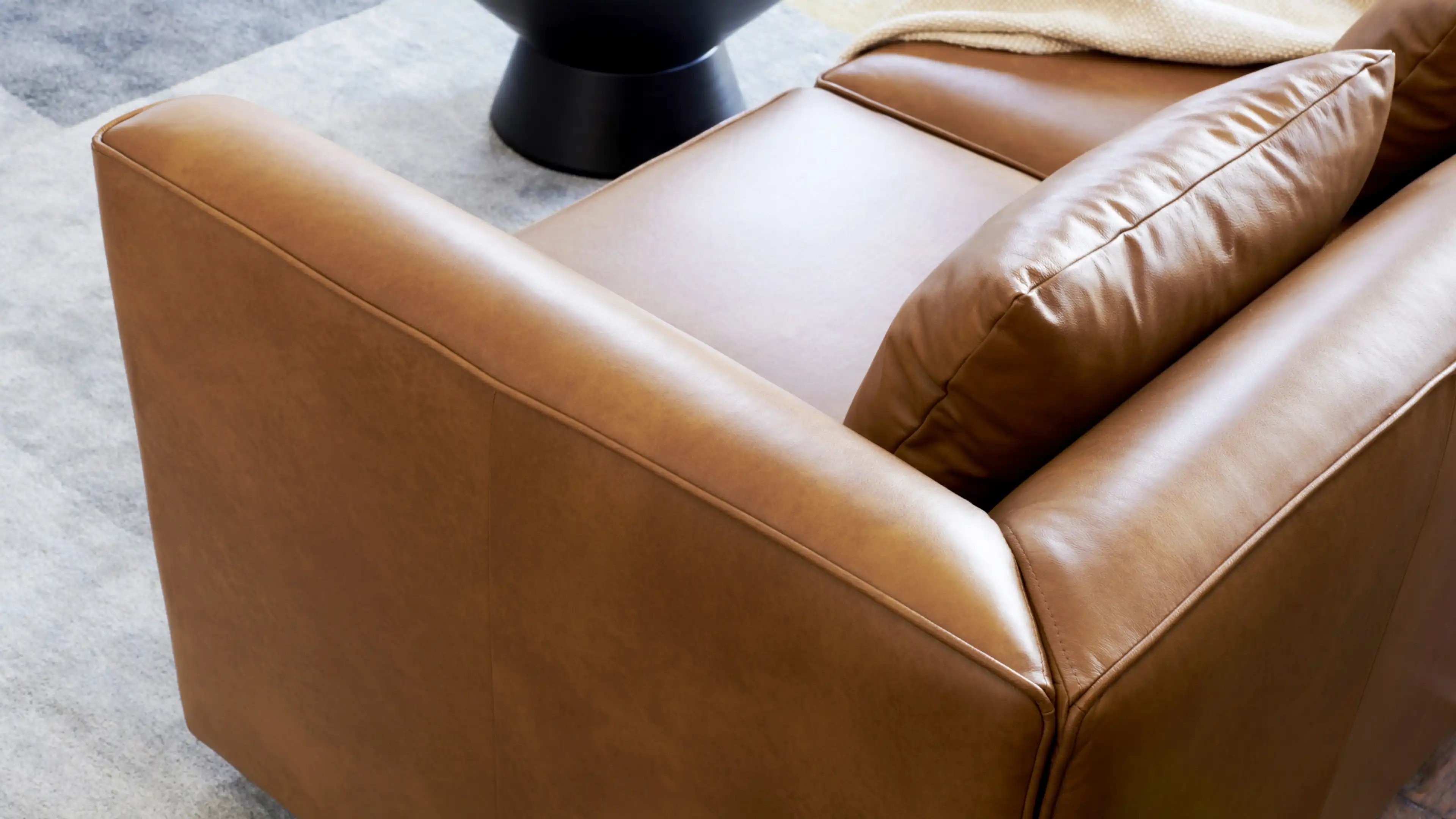 Burrow Mambo 7-Piece Sectional Sofa, Leg Finish: WalnutLegs - Image 1