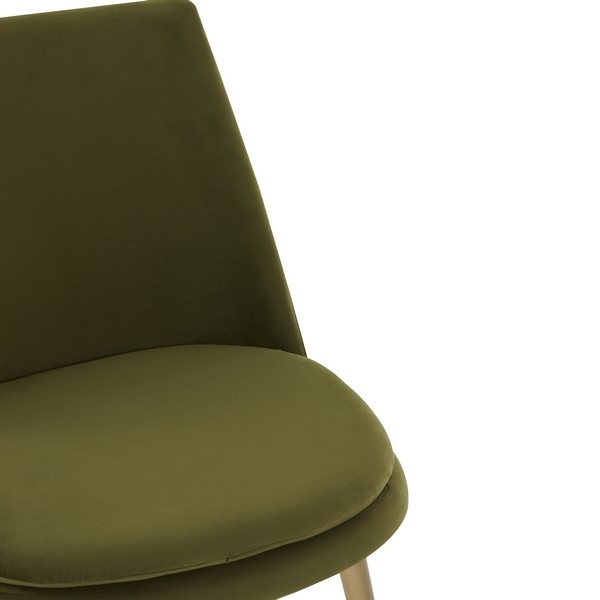Rynaldo Upholstered Dining Chair, Olive - Image 3