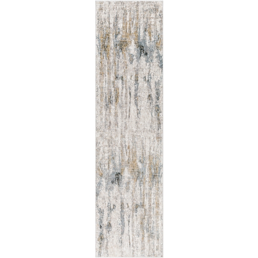 Cardiff Beige Indoor 2'7" x 7'3" Machine Woven Rug - Image 0