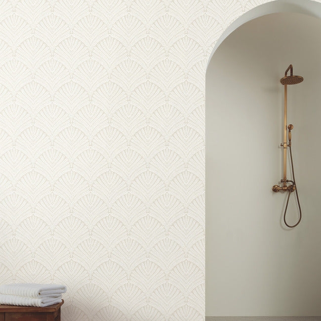 Beachcomber Wallpaper, neutral/ivory - Image 1