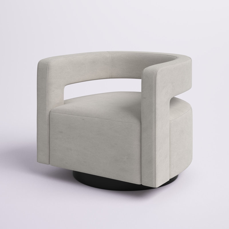 Minhthu Velvet Swivel Chair - Image 0