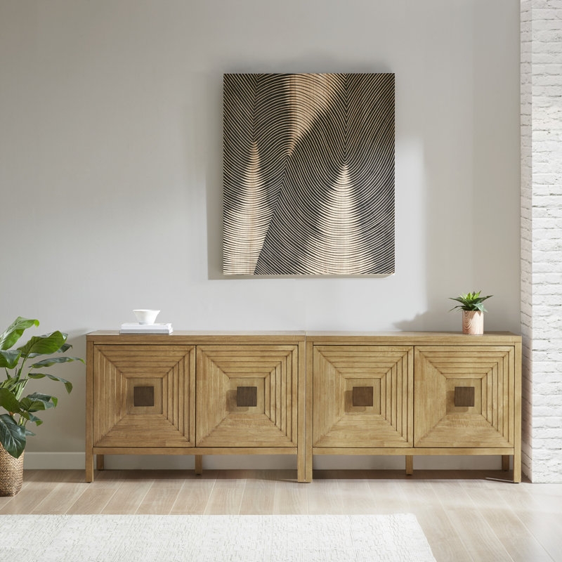 Boydston Solid Wood 2 - Door Accent Cabinet - Image 1