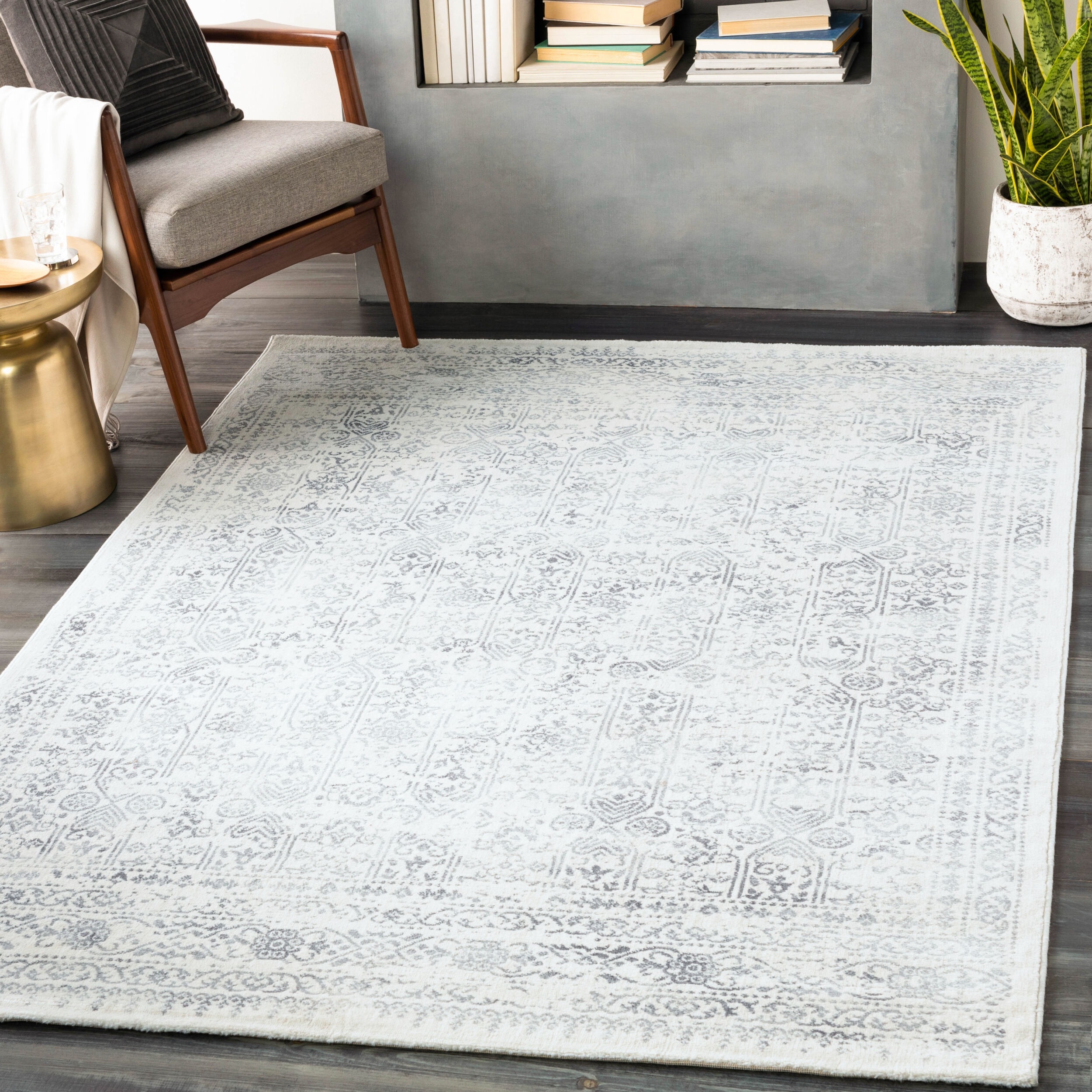 Roma Beige Indoor 11'10" x 15' Machine Woven Rug - Image 2