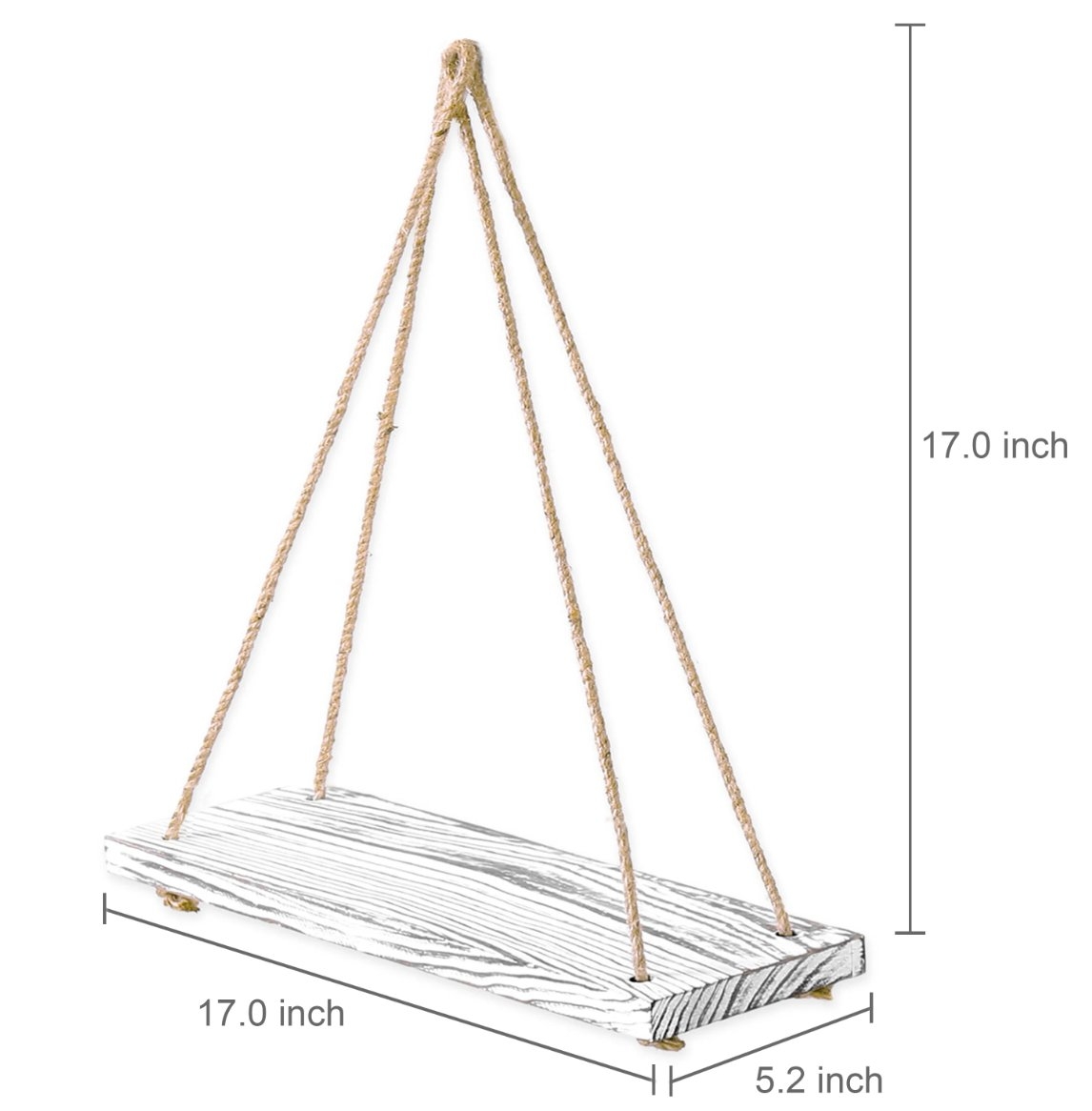 Mcspadden 2 Piece Triangle Solid Wood Floating Shelf (Set of 2) - Image 2