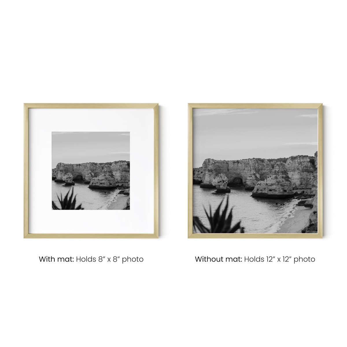 Solid Wood Picture Frame - Set of 9 with Mat (Set of 9) - Image 3