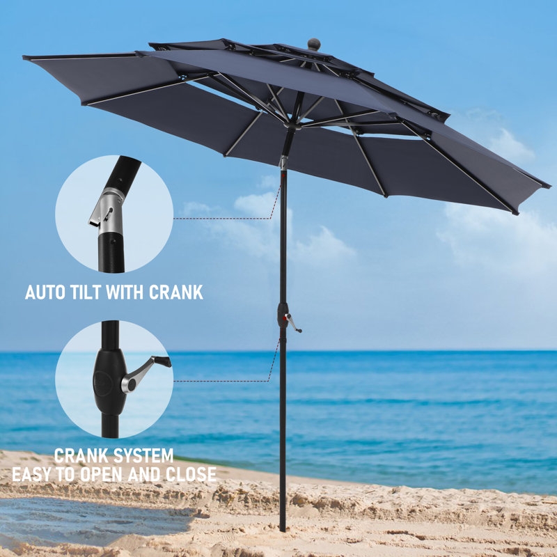 120'' Tilt Market Umbrella - Image 2