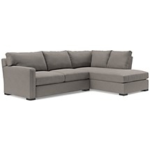 Axis 2-Piece L-Shaped Sectional Sofa with Right-Arm Corner Bumper - Image 0