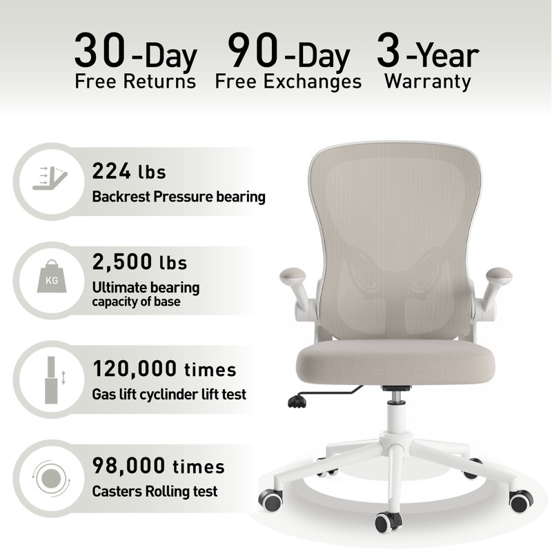 Ergonomic Polyurethane Task Chair - Image 2