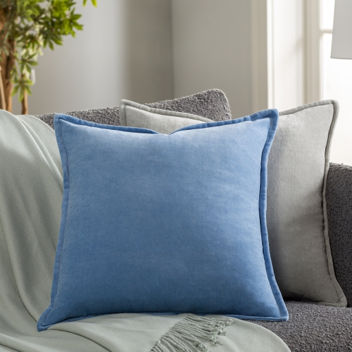 Cotton Velvet CV-015 22"L x 22"W Pillow Cover - Image 1