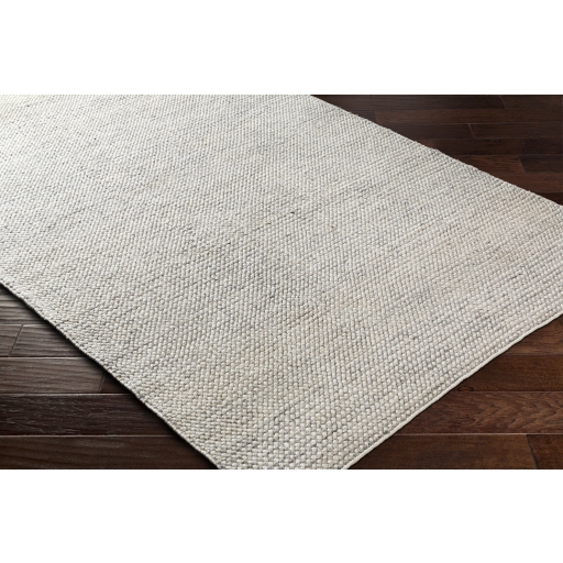 Reika Gray Indoor 9' x 12' Handmade Rug - Image 1