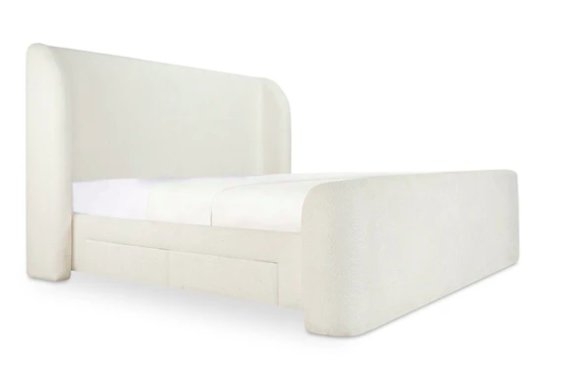 Sophia King Storage Bed Cream - Image 3