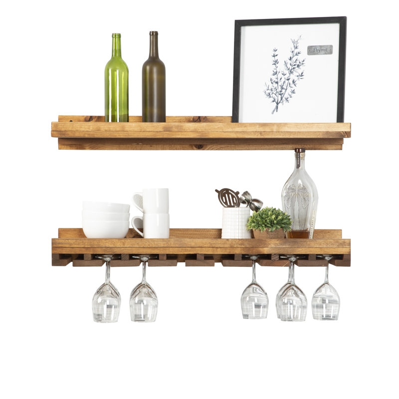 Oconner Wall Mounted Wine Glass Rack - Image 1