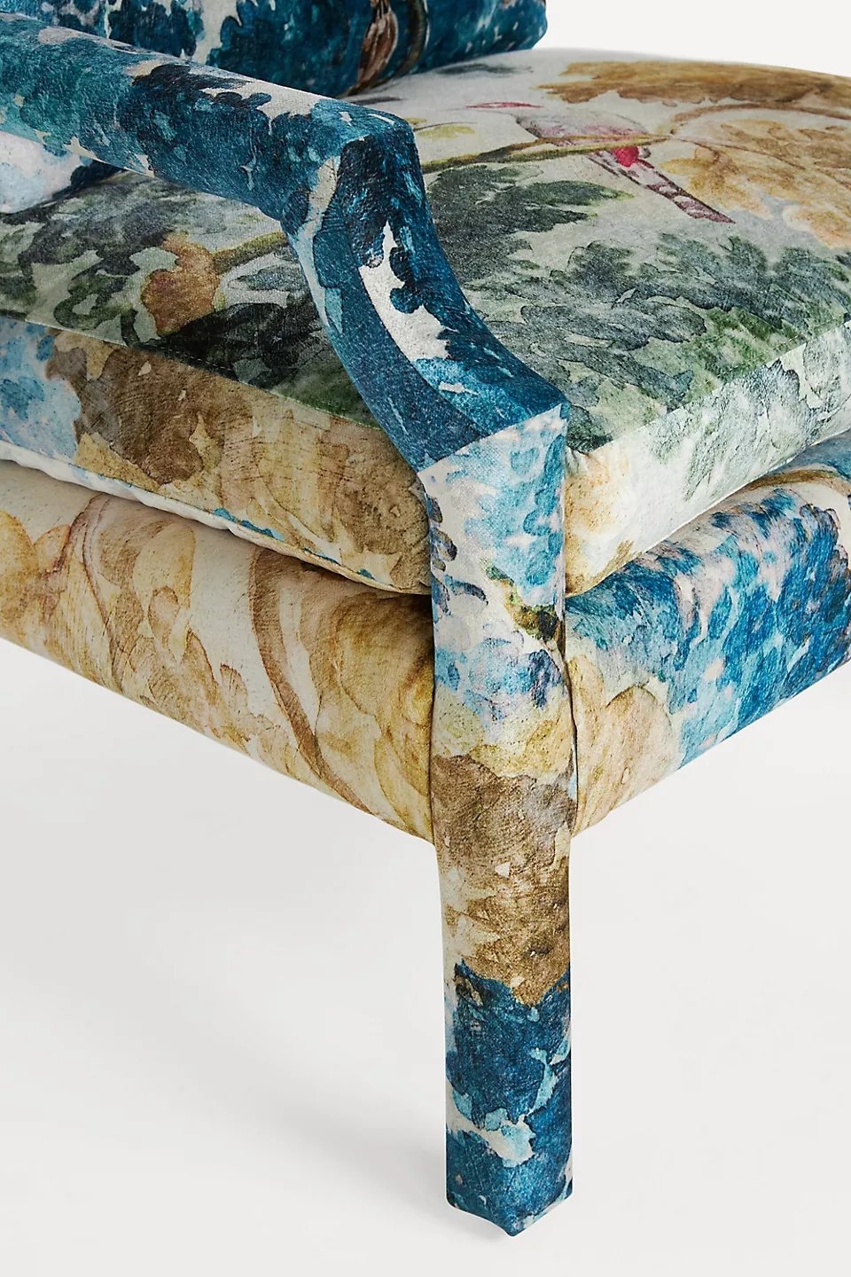 Delaney Judarn Velvet Accent Chair - Image 5