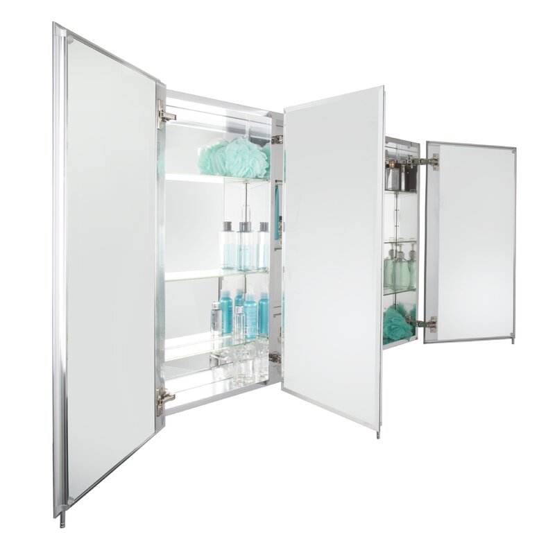 JACUZZI® Tri-View 48" x 31" Surface Mount Medicine Cabinet - Image 1