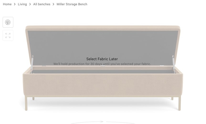 Miller Storage Bench - Image 0