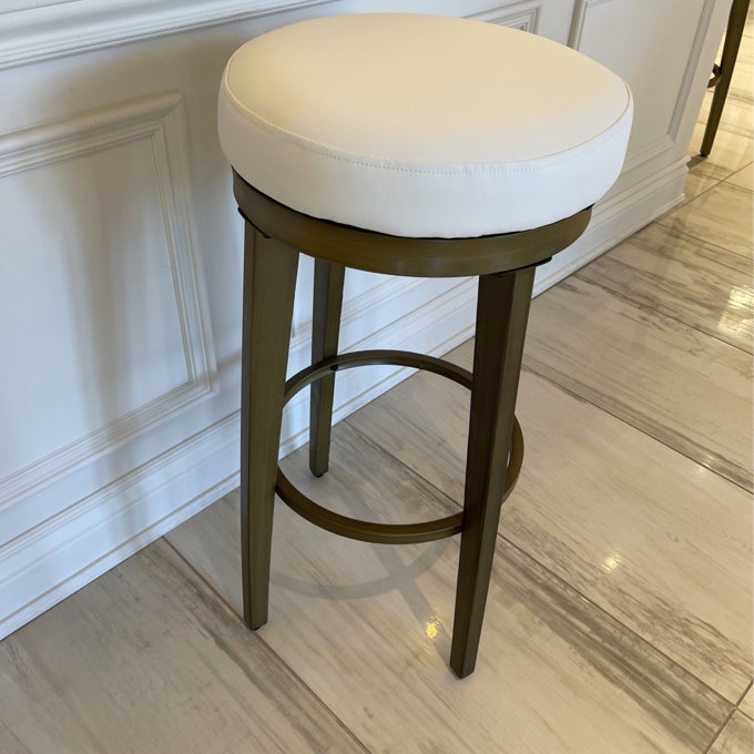 Gadberry Swivel 30.5" Bar Stool (Set of 2) - Image 1