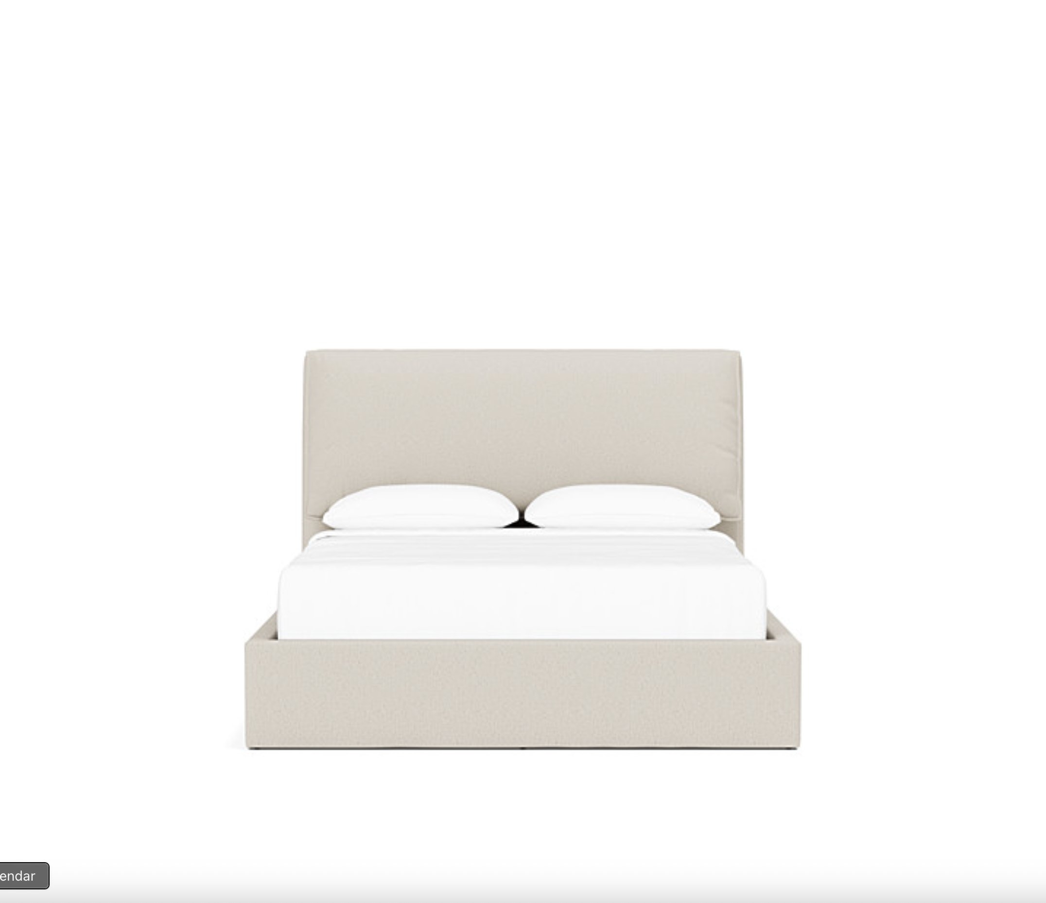 The Citizenry Drift Bed | California King | Cream - Image 0