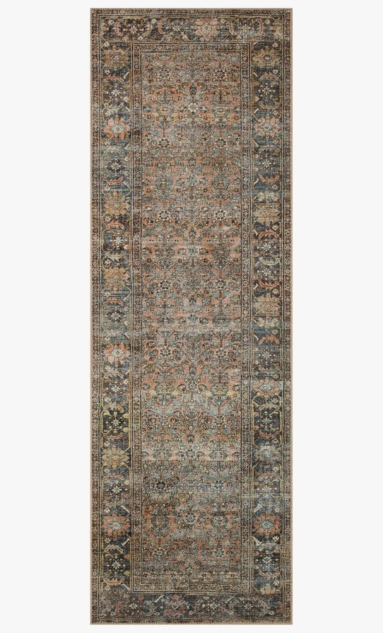 Loloi Adrian Terracotta / Multi 2'-6" x 12'-0" - Image 0
