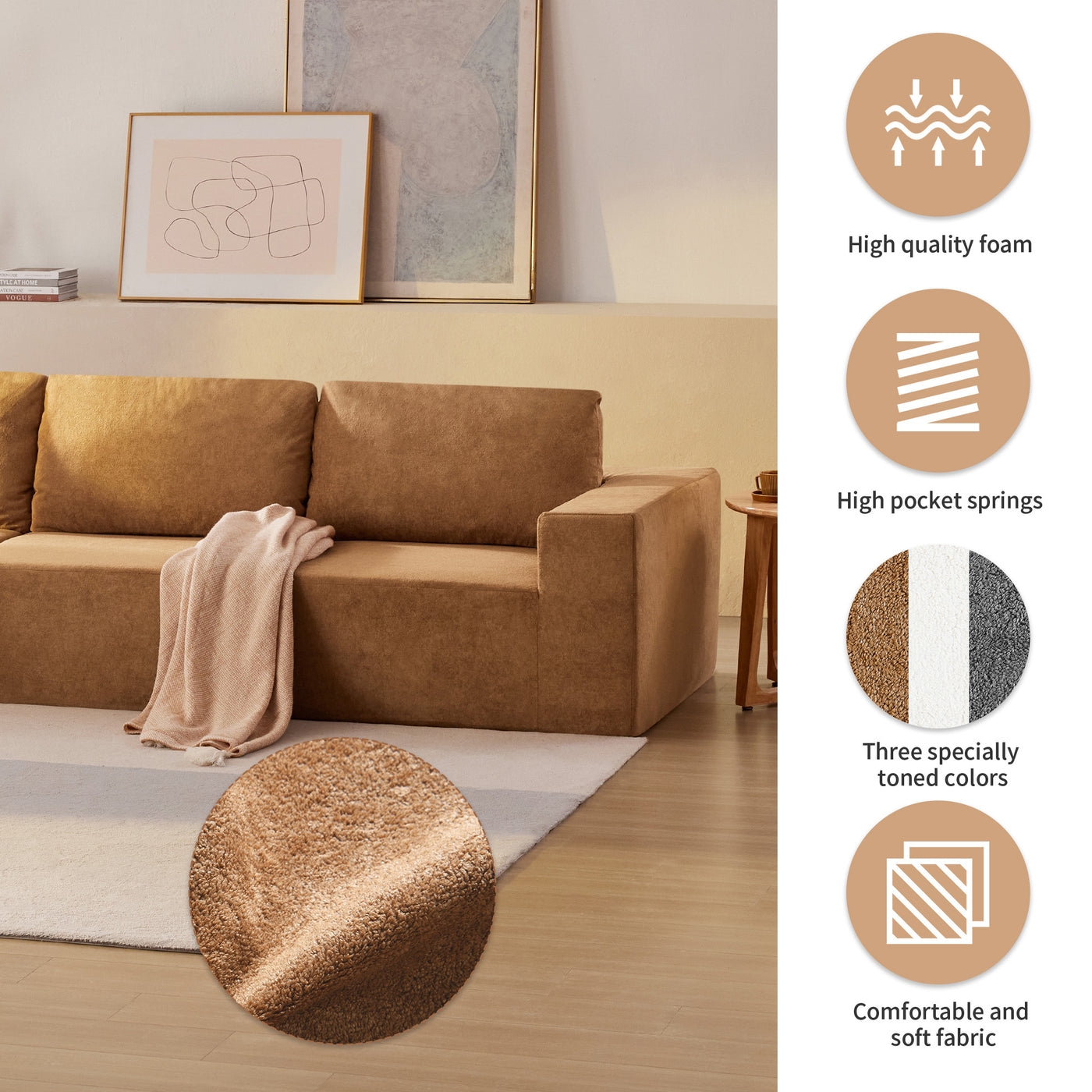 Contour & Co. | Modular L-Shaped Sectional Sofa - Image 6