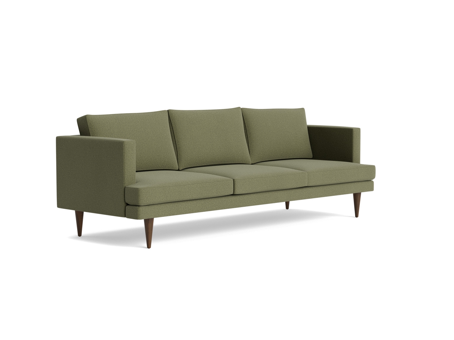 Preston Grand Sofa - Faithful Olive - Image 1