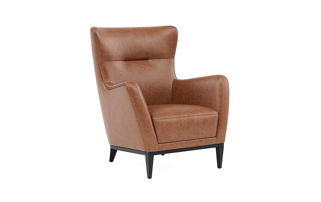 Fisher Leather Accent Chair - Image 1