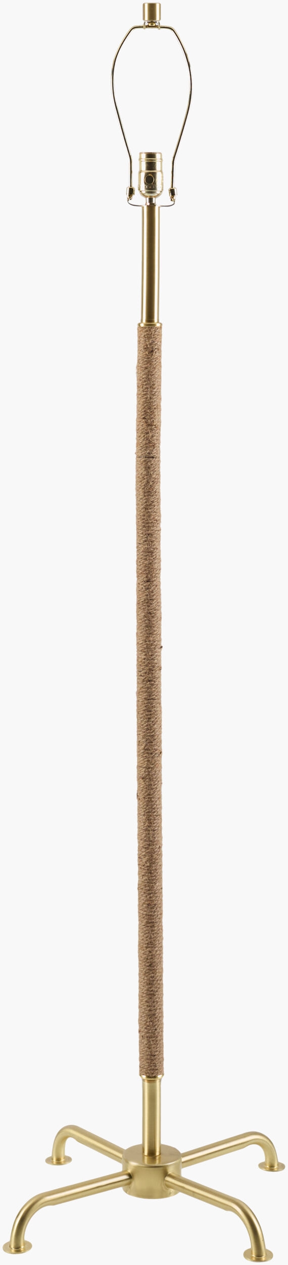 Livabliss Kamo  Plated 63"H x 18"W x 18"D Accent Floor Lamp - Image 2