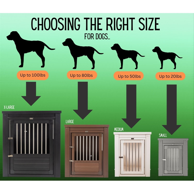 Allenhurst Ecoflex Furniture Style Dog Crate and End Table - Image 6