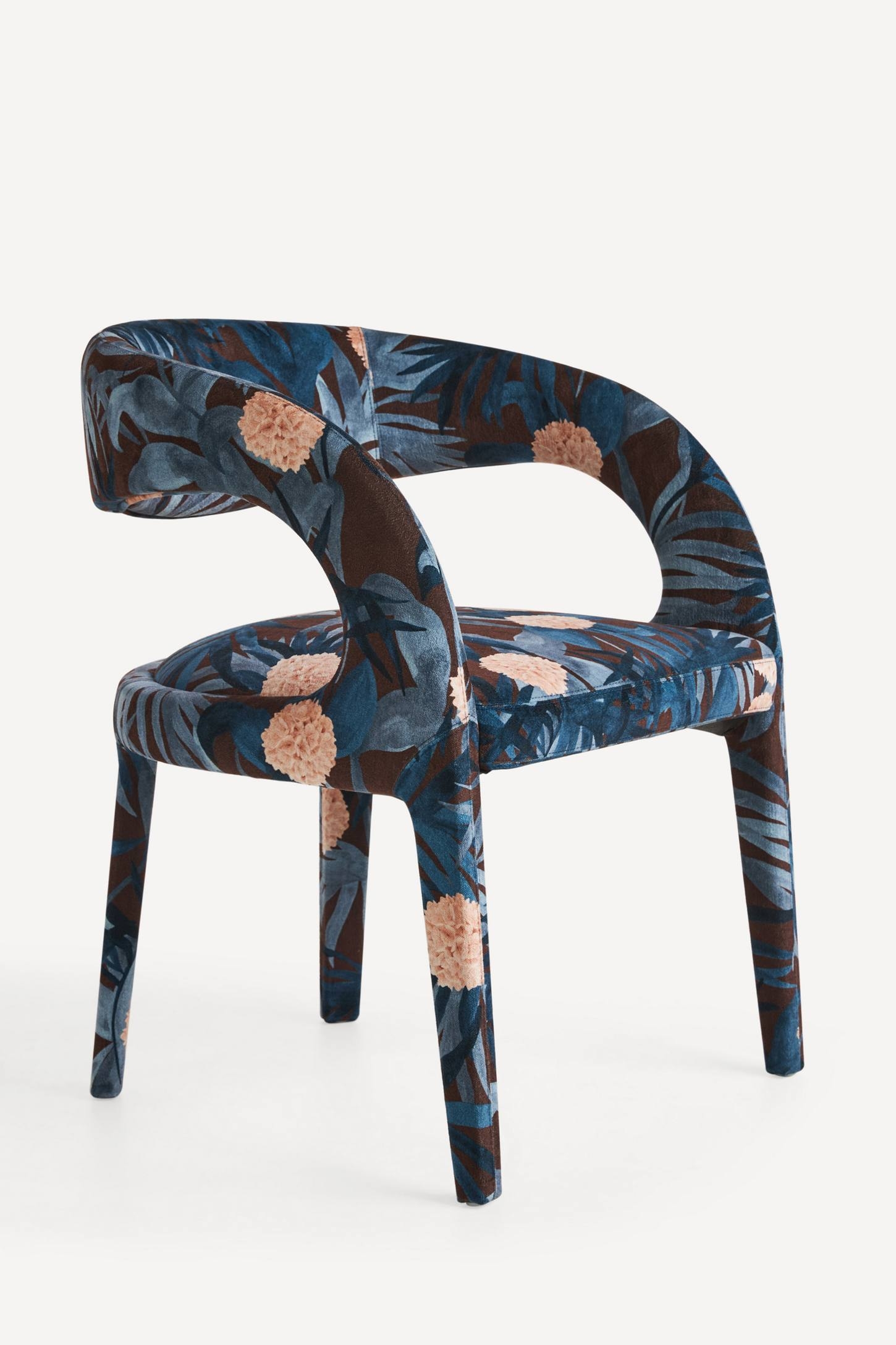 Frederica Velvet Hagen Dining Chair - Image 1