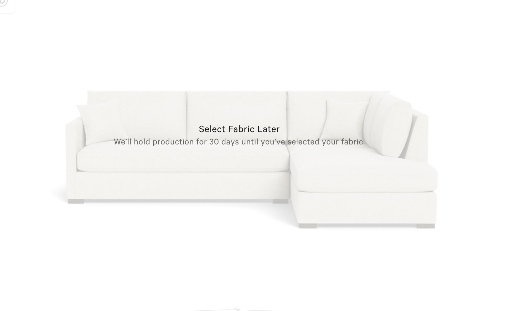 Scarlett 3-Seat  Bumper Sectional - Image 0