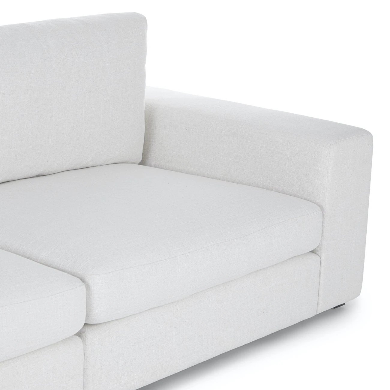 Beta 133.5" Modular Corner Sectional - Quartz White - Image 3