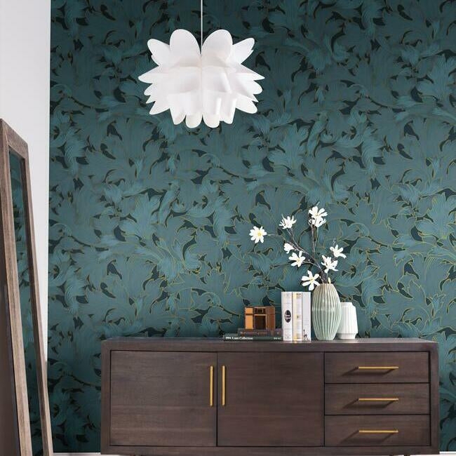 Acanthus Toss Wallpaper - Image 1