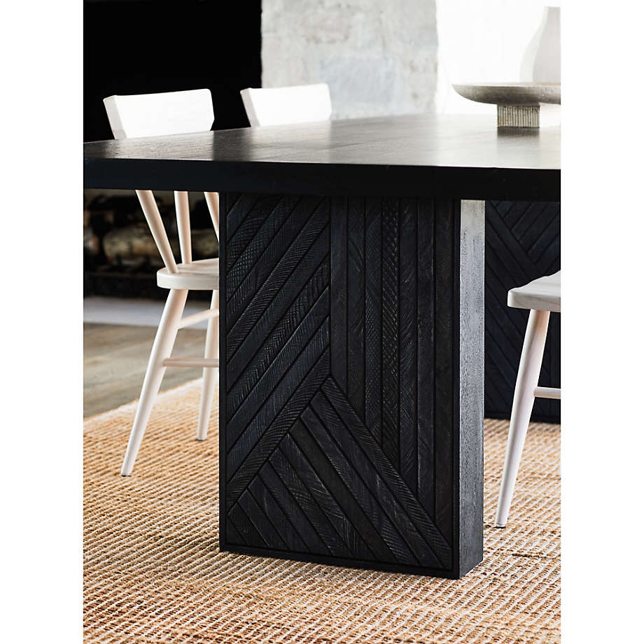 Dunewood 65" Charcoal Dining Table - Image 8