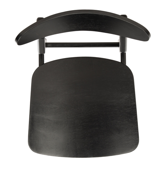 Lucca Retro Dining Chair - Black - Safavieh - Image 6