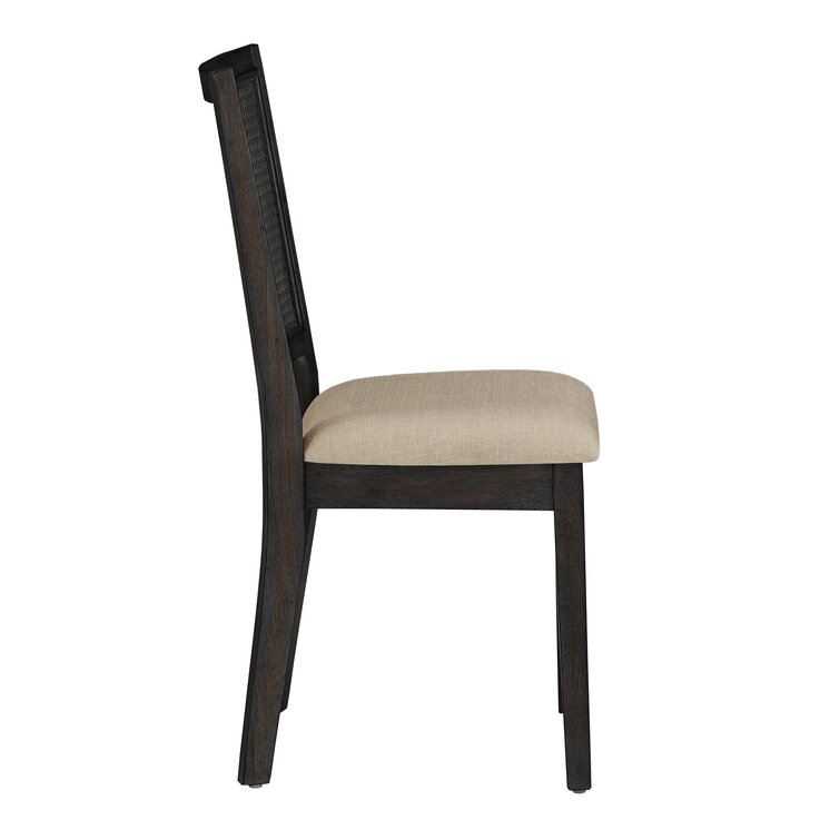 Urbaniak Linen Solid Back Side Chair (Set of 2) - Image 3
