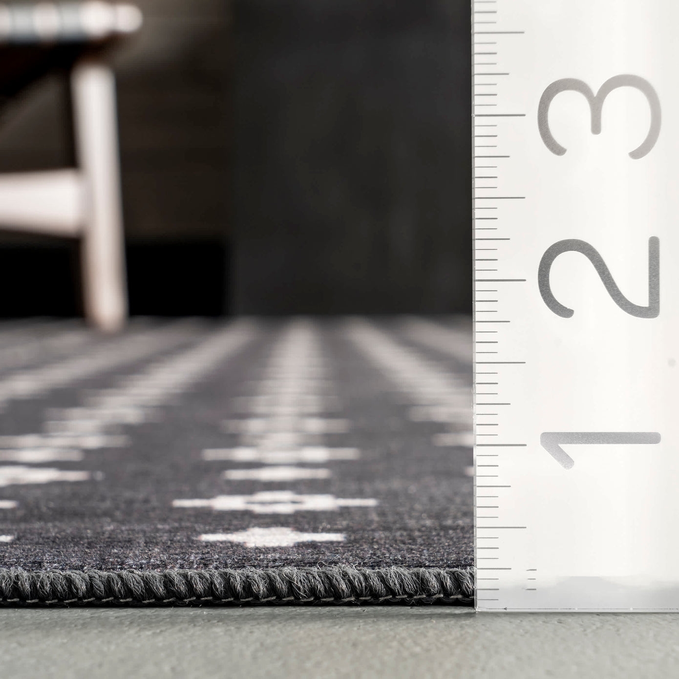 Mikki Geometric Machine Washable Indoor/Outdoor Area Rug, 8' x 10' - Image 2