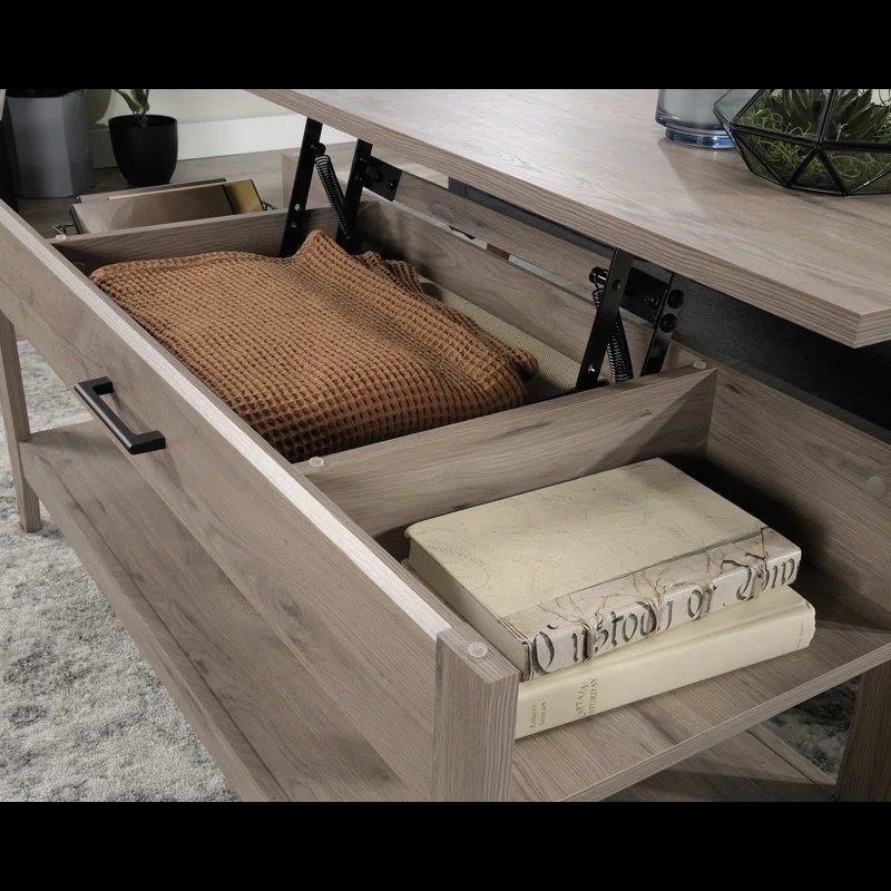 Farrelly Lift Top Coffee Table with Storage - Image 4