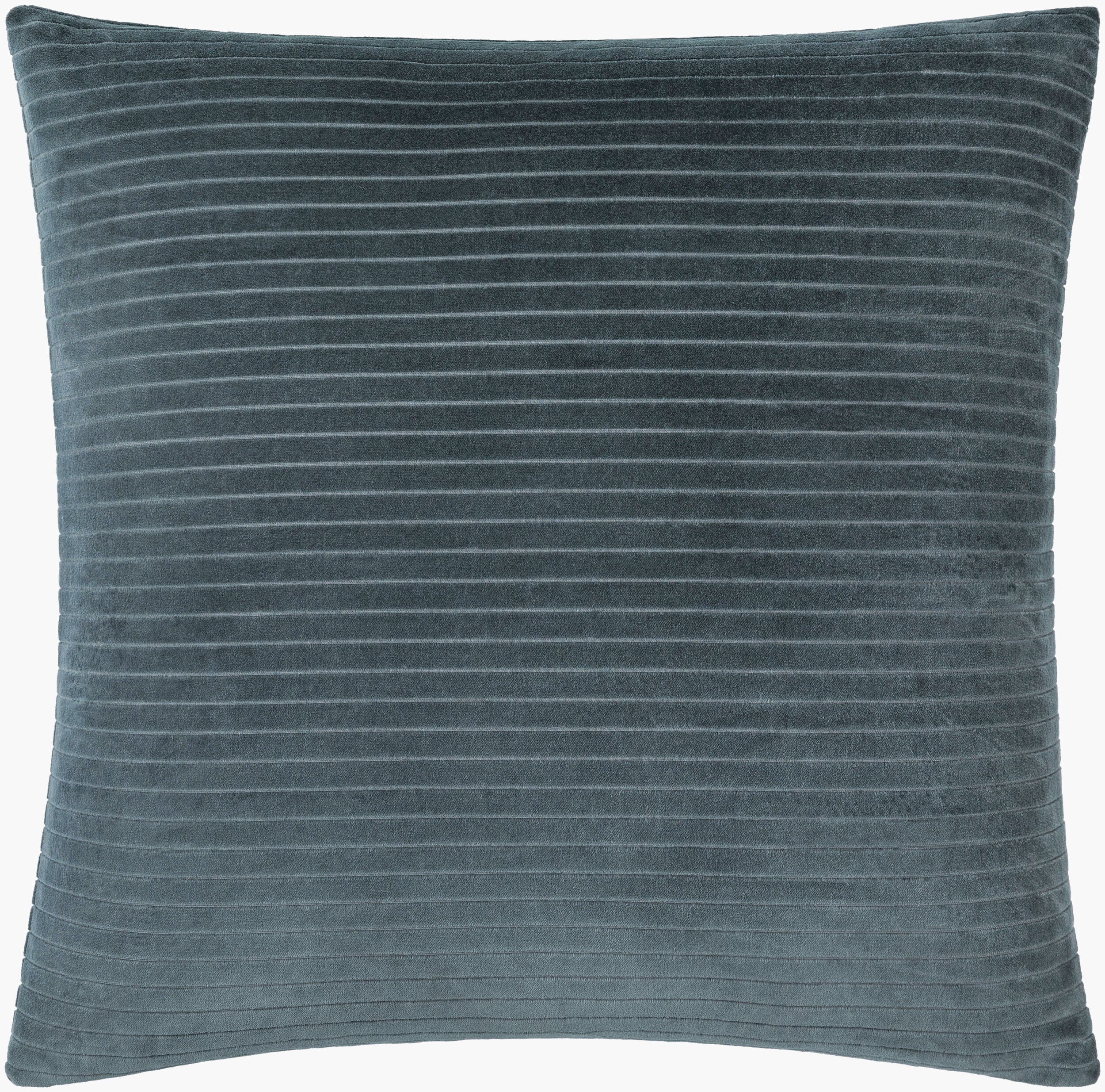 Cotton Velvet Stripes CV-085 20"L x 20"W Down Filled Pillow - Image 0