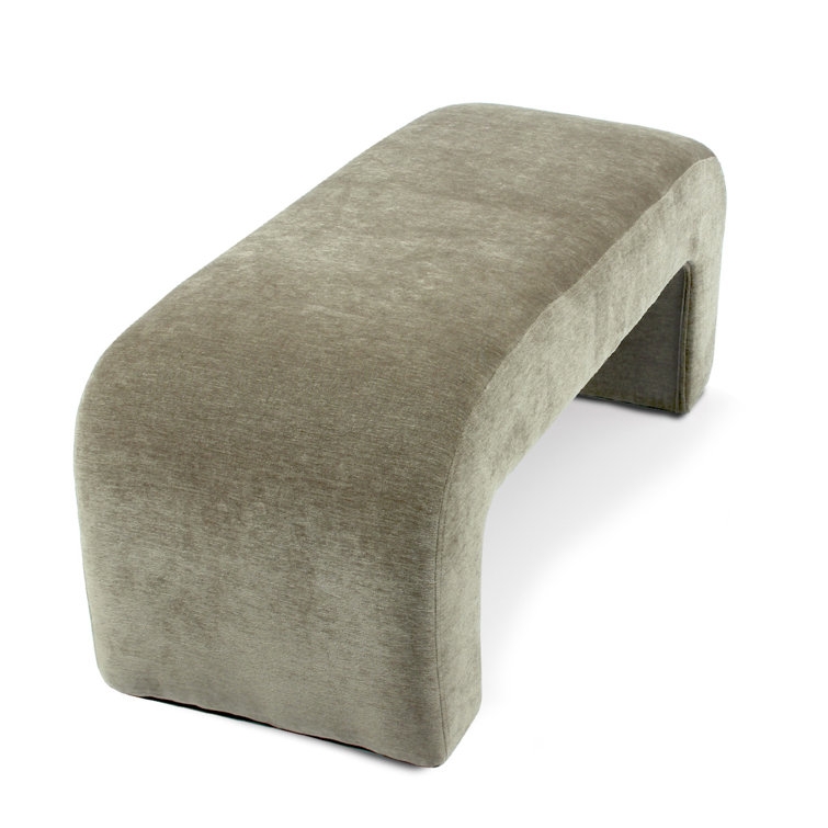 Tanaka Chenille Upholstered Bench - Image 2