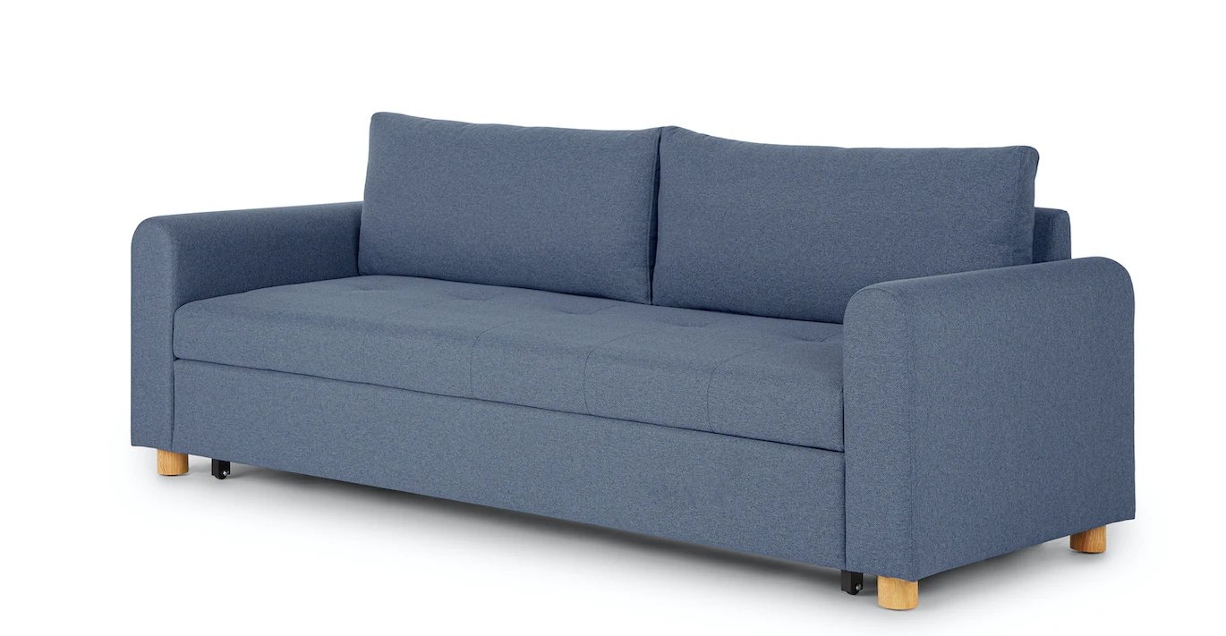 Nordby Lull Blue Sofa Bed - Image 3