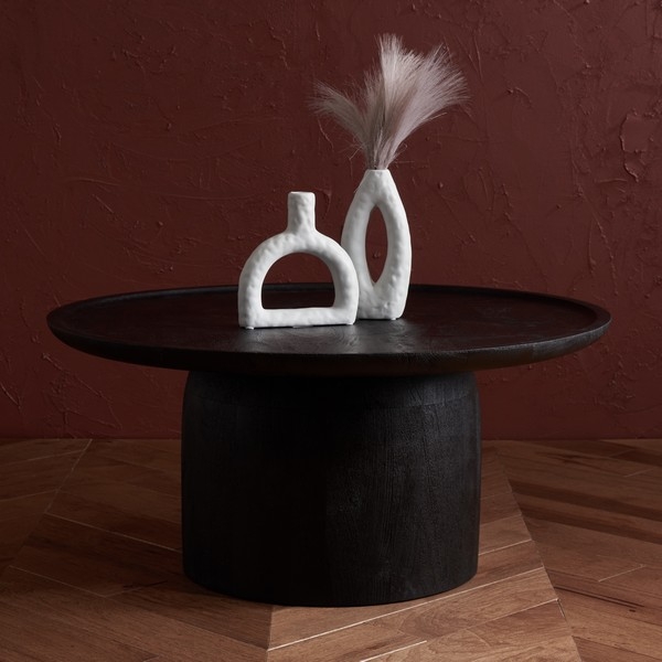 Hope Round Wood Coffee Table - Image 1